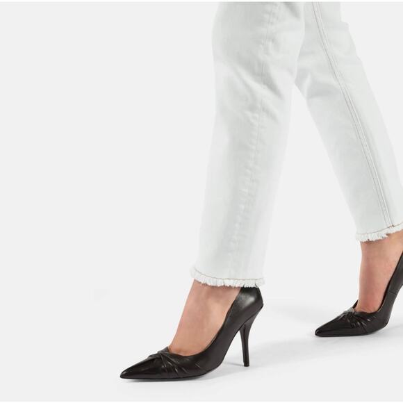 NEW Maje Fabulous Leather Pumps Black size 40 - Picture 1 of 10